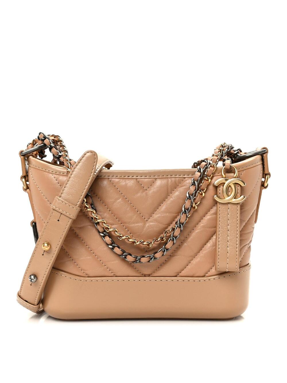 Chanel Aged Calfskin Chevron Quilted #378583C21B